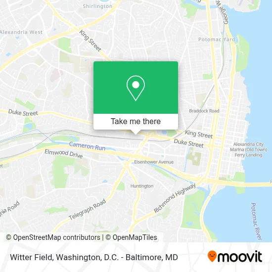 Witter Field map
