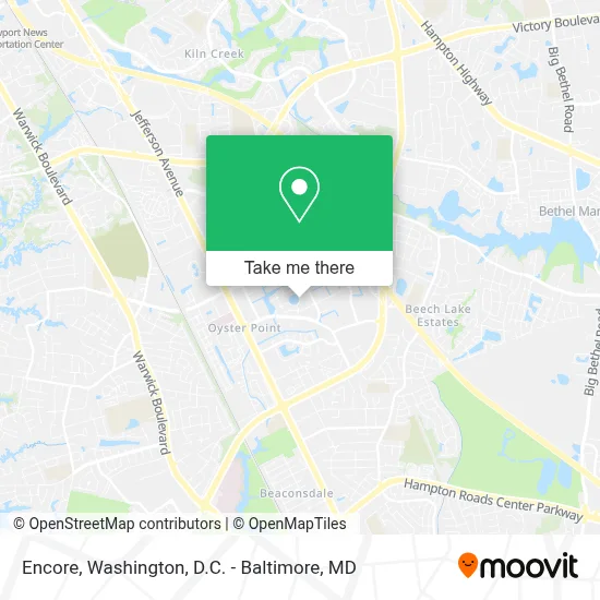 Encore map