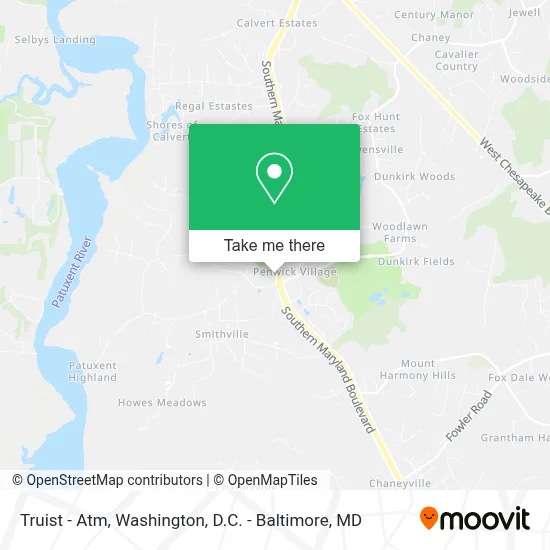 Truist - Atm map