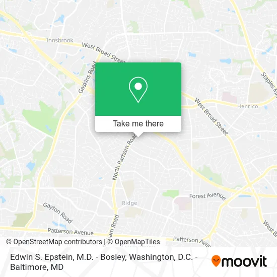 Edwin S. Epstein, M.D. - Bosley map