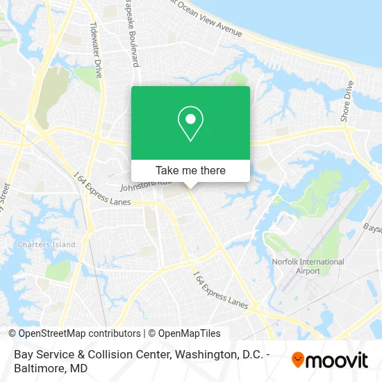 Bay Service & Collision Center map