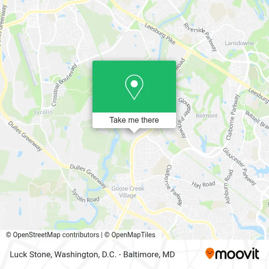 Luck Stone map