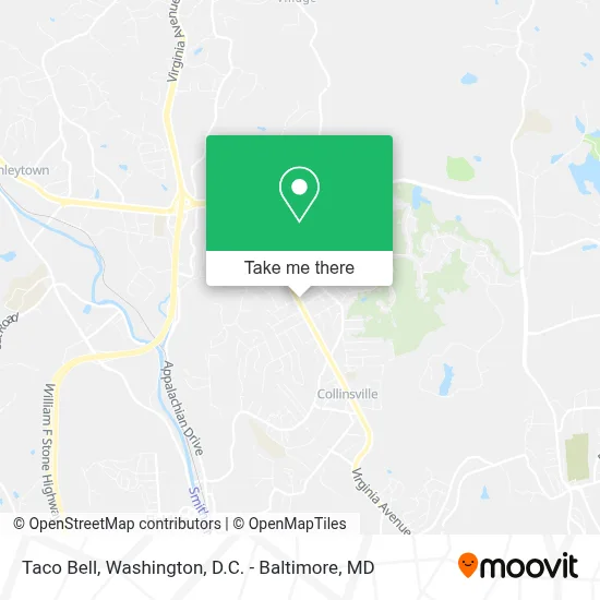 Taco Bell map
