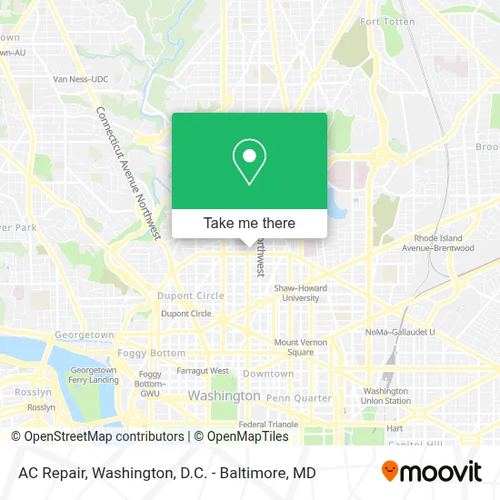 Ac Repair map