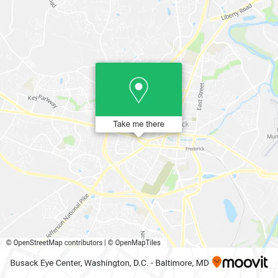 Busack Eye Center map