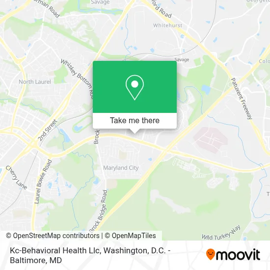Kc-Behavioral Health Llc map