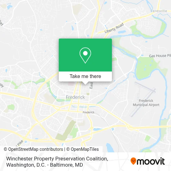 Winchester Property Preservation Coalition map