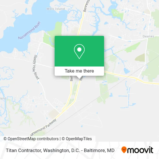 Titan Contractor map