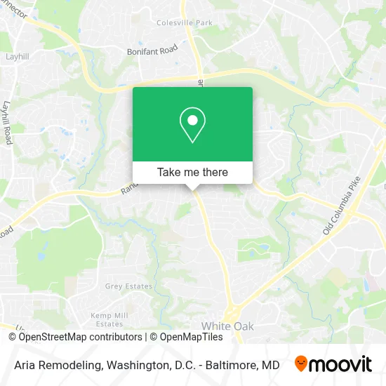 Aria Remodeling map