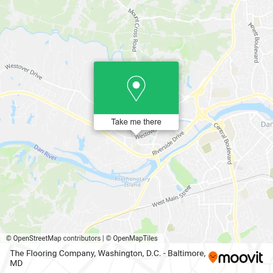 The Flooring Company map