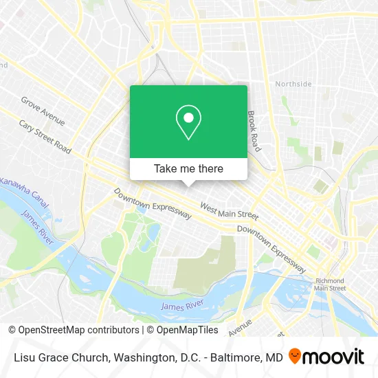 Lisu Grace Church map