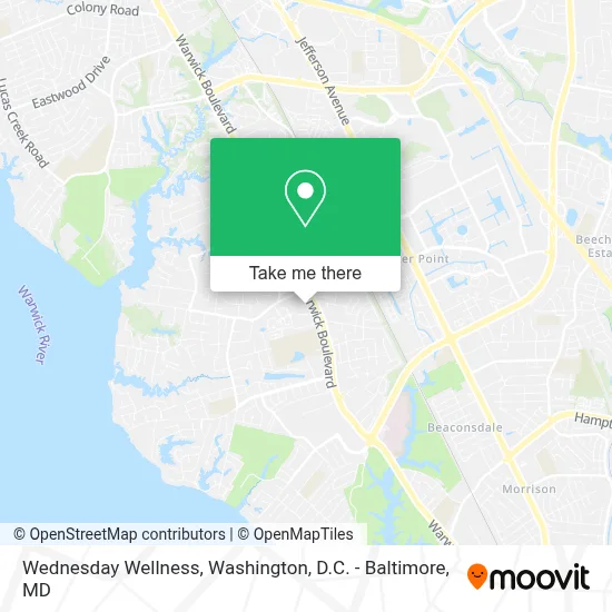 Wednesday Wellness map