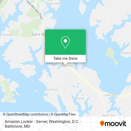 Amazon Locker - Server map