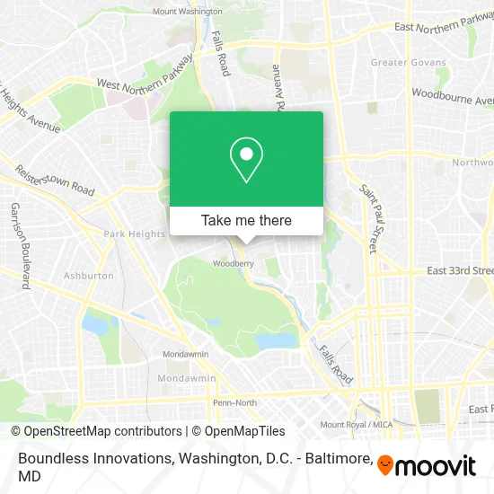 Boundless Innovations map