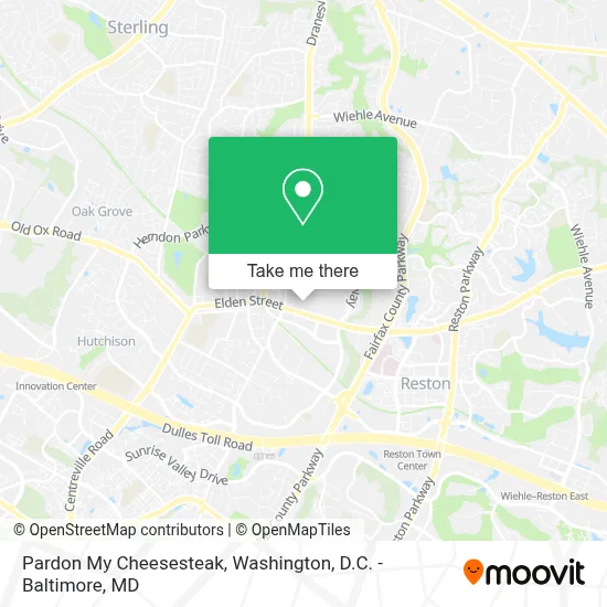 Pardon My Cheesesteak map