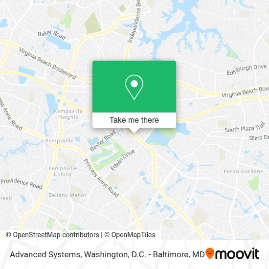 Advanced Systems map