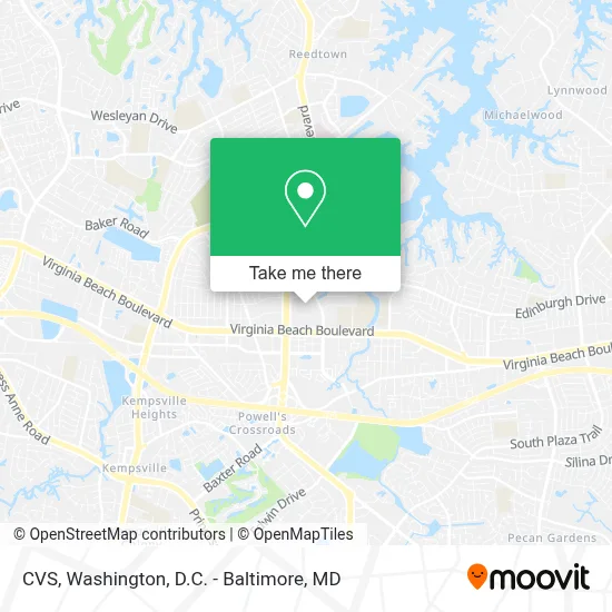 Cvs map