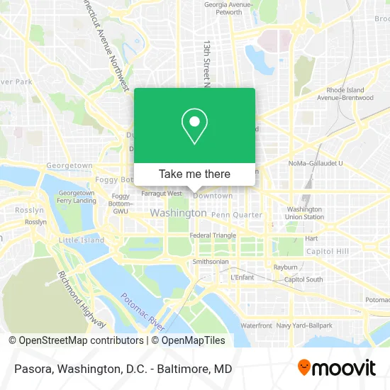 Pasora map