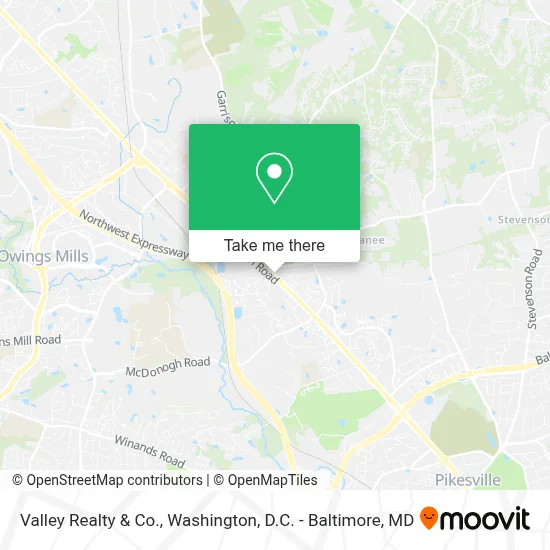 Valley Realty & Co. map