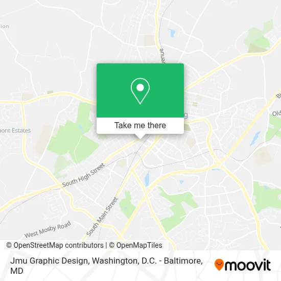 Jmu Graphic Design map