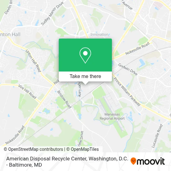 American Disposal Recycle Center map