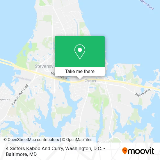 4 Sisters Kabob And Curry map