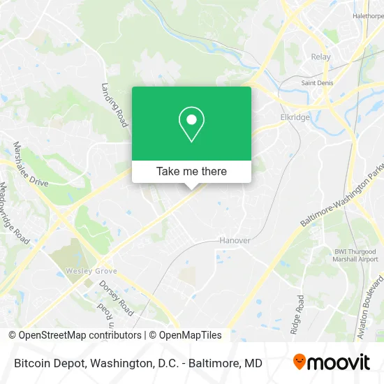 Bitcoin Depot map
