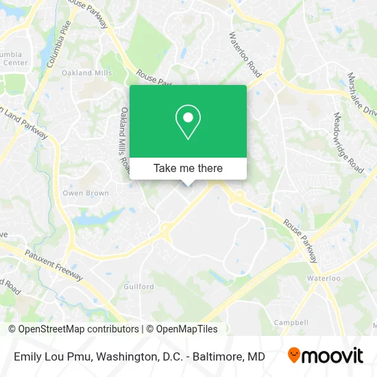 Emily Lou Pmu map