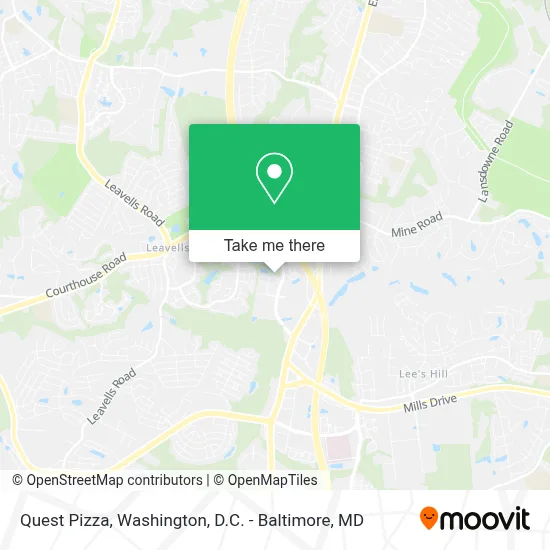 Quest Pizza map