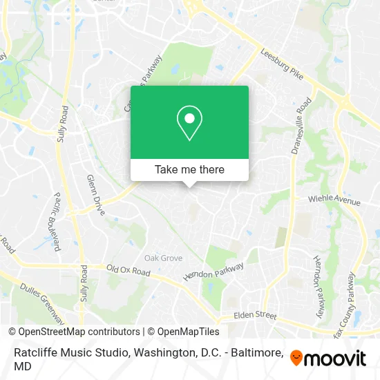 Ratcliffe Music Studio map