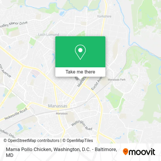 Mama Pollo Chicken map