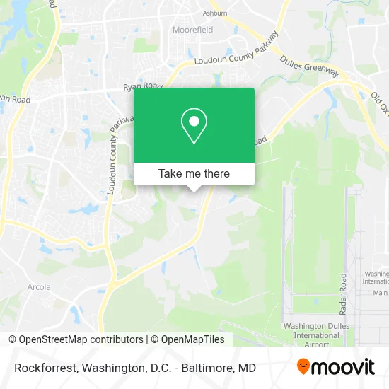 Rockforrest map