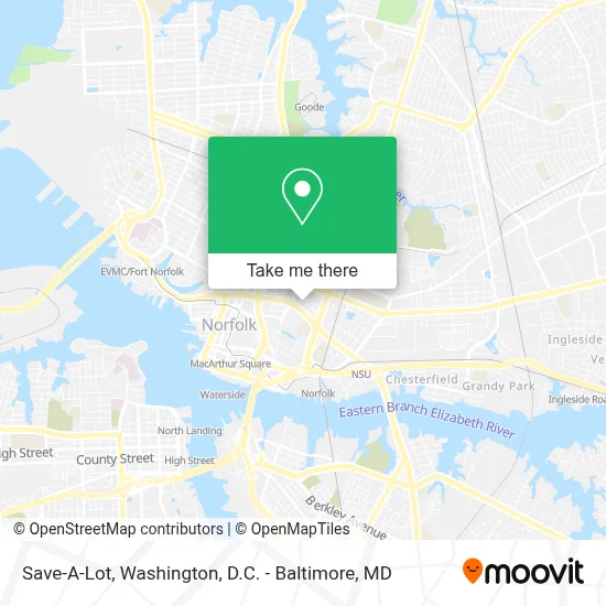 Save-A-Lot map