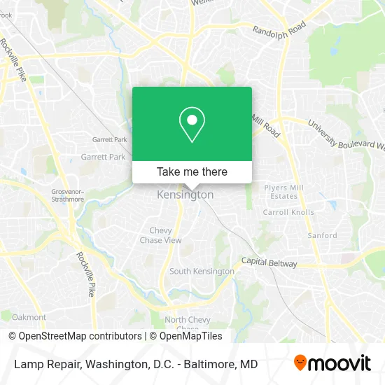 Lamp Repair map
