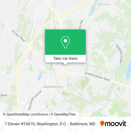7-Eleven #10670 map