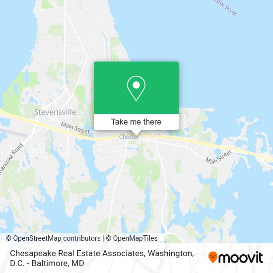 Chesapeake Real Estate Associates map
