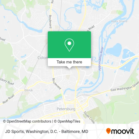 Jd Sports map