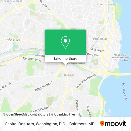 Capital One Atm map