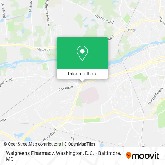 Walgreens Pharmacy map