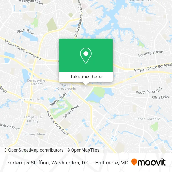 Protemps Staffing map