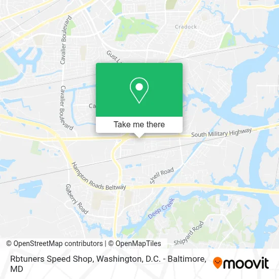 Rbtuners Speed Shop map