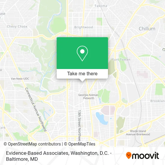 Evidence-Based Associates map