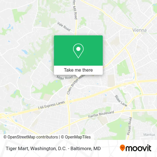 Tiger Mart map