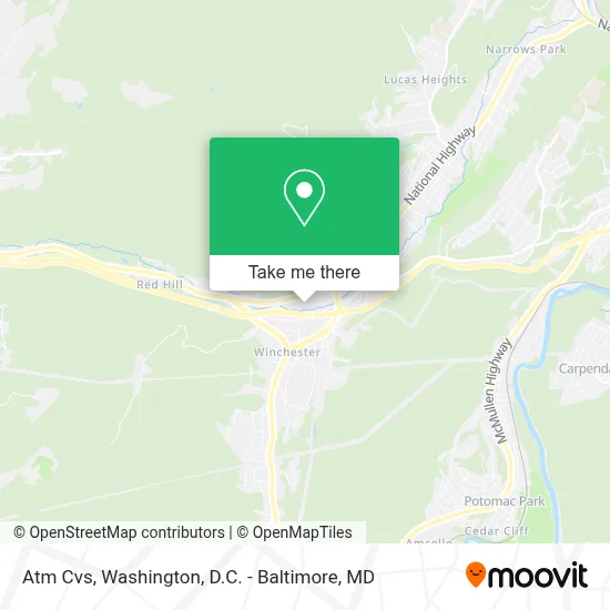 Atm Cvs map