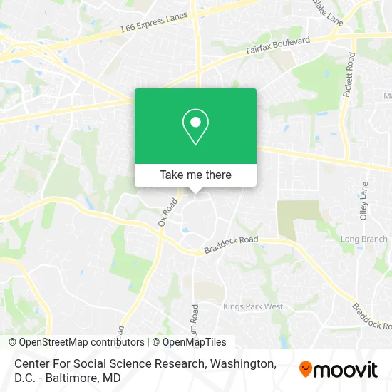 Center For Social Science Research map