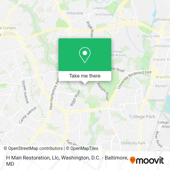 H Man Restoration, Llc map