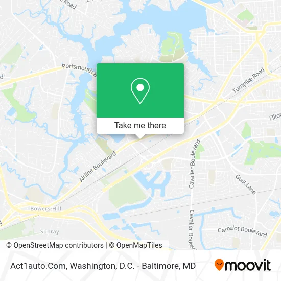 Act1auto.Com map