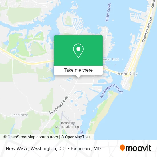 New Wave map