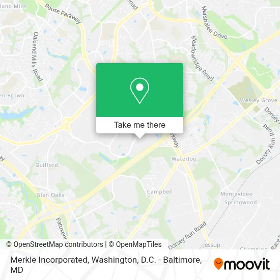 Merkle Incorporated map