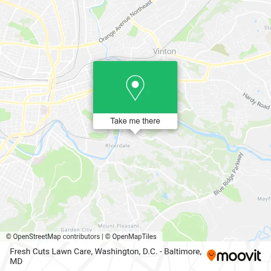 Fresh Cuts Lawn Care map
